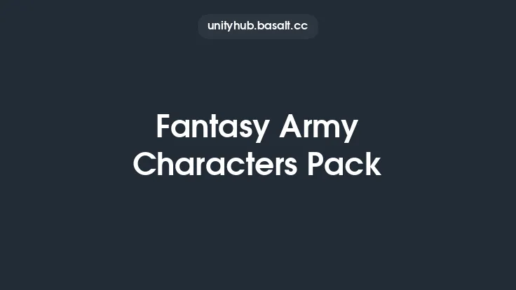 Fantasy Army Characters Pack Thumbnail