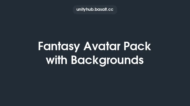 Fantasy Avatar Pack with Backgrounds Thumbnail