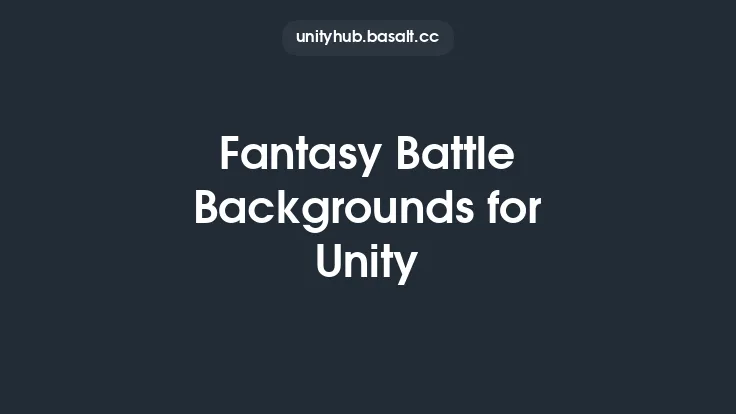 Fantasy Battle Backgrounds for Unity Thumbnail