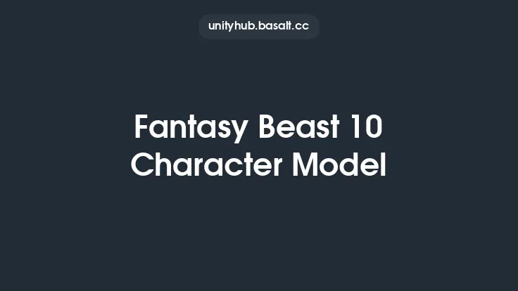 Fantasy Beast 10 Character Model Thumbnail