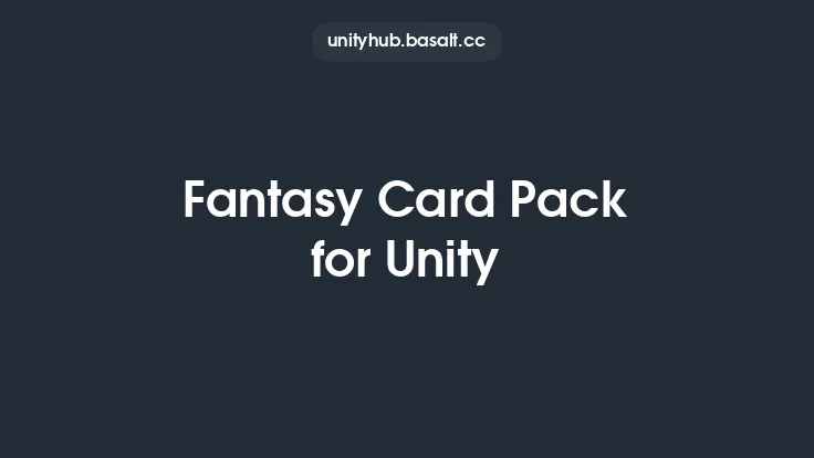 Fantasy Card Pack for Unity Thumbnail