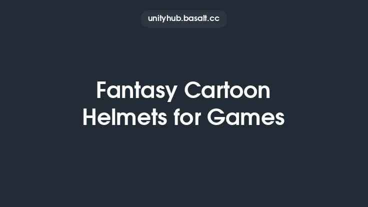 Fantasy Cartoon Helmets for Games Thumbnail