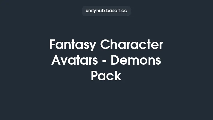 Fantasy Character Avatars - Demons Pack Thumbnail