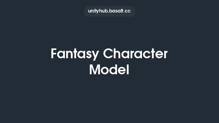 Fantasy Character Model Thumbnail