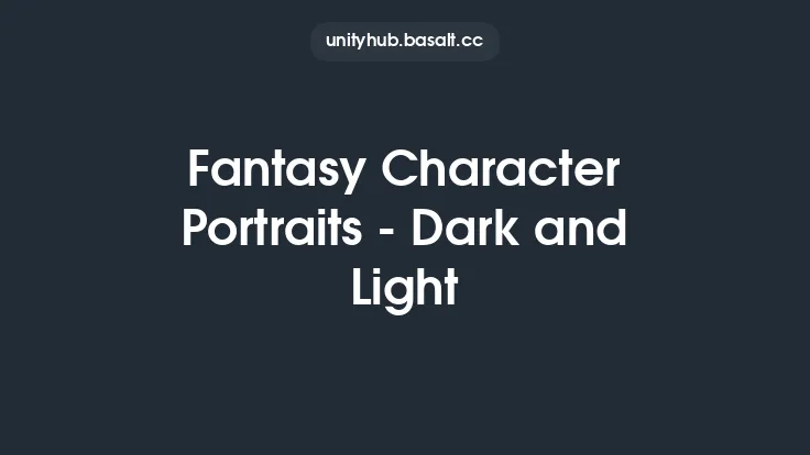 Fantasy Character Portraits - Dark and Light Thumbnail
