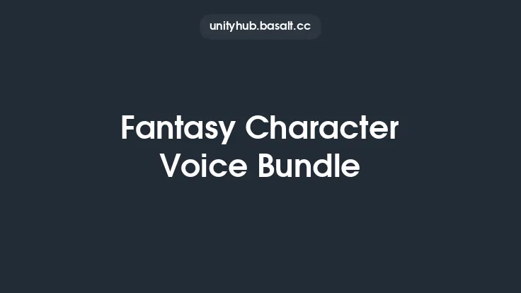Fantasy Character Voice Bundle Thumbnail