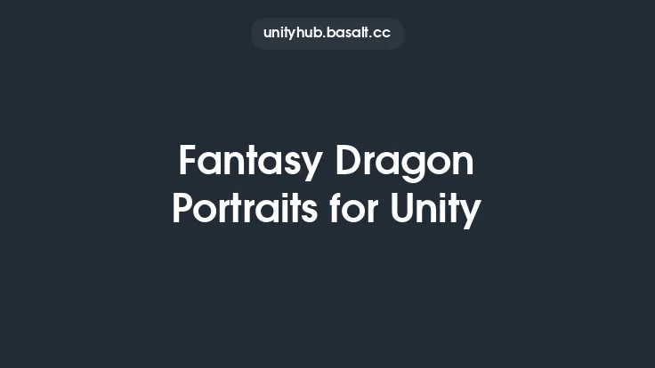 Fantasy Dragon Portraits for Unity Thumbnail
