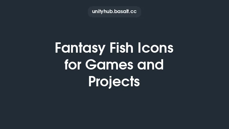 Fantasy Fish Icons for Games and Projects Thumbnail