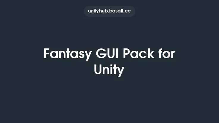 Fantasy GUI Pack for Unity Thumbnail