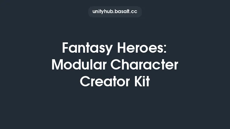 Fantasy Heroes: Modular Character Creator Kit Thumbnail
