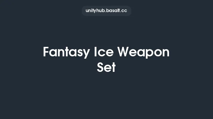 Fantasy Ice Weapon Set Thumbnail