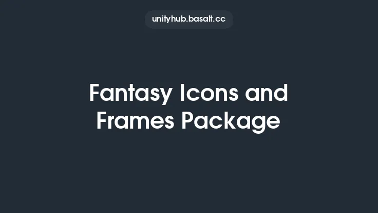 Fantasy Icons and Frames Package Thumbnail