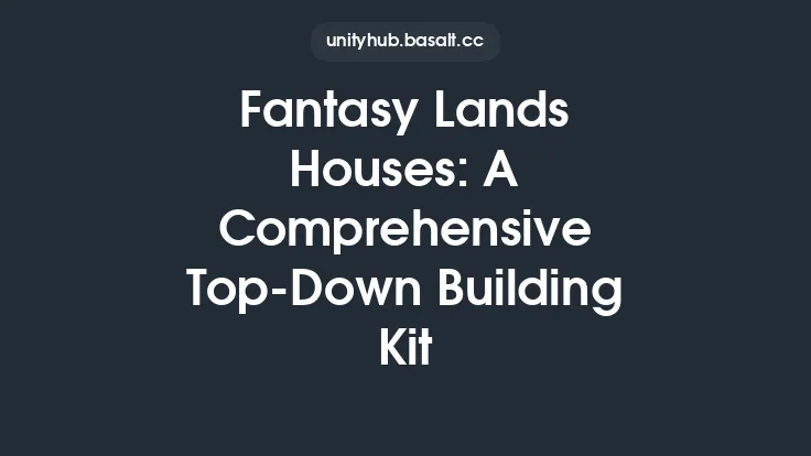 Fantasy Lands Houses: A Comprehensive Top-Down Building Kit Thumbnail