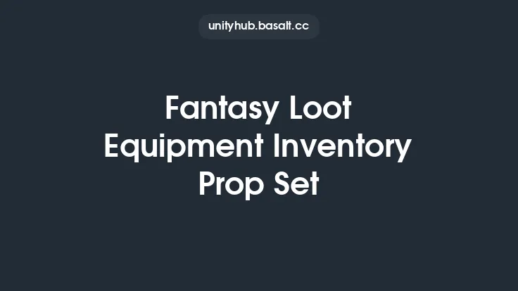 Fantasy Loot Equipment Inventory Prop Set Thumbnail