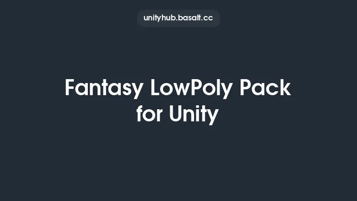 Fantasy LowPoly Pack for Unity Thumbnail