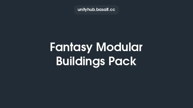 Fantasy Modular Buildings Pack Thumbnail