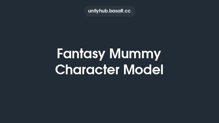 Fantasy Mummy Character Model Thumbnail