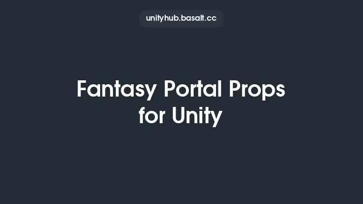 Fantasy Portal Props for Unity Thumbnail