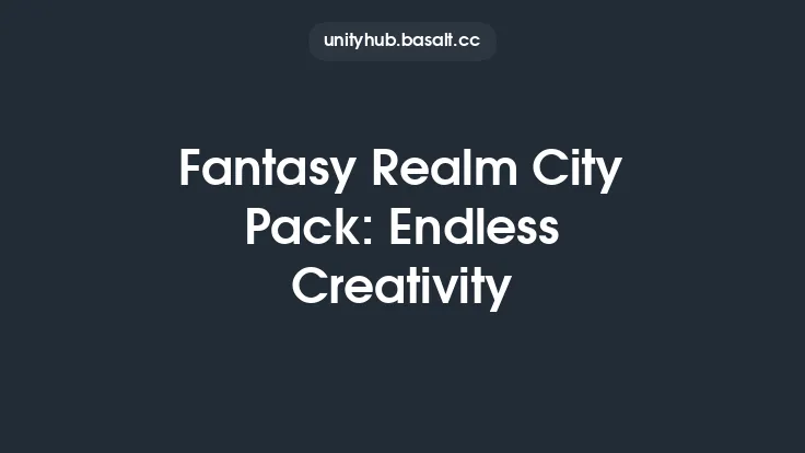 Fantasy Realm City Pack: Endless Creativity Thumbnail