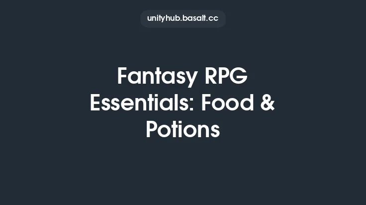 Fantasy RPG Essentials: Food & Potions Thumbnail