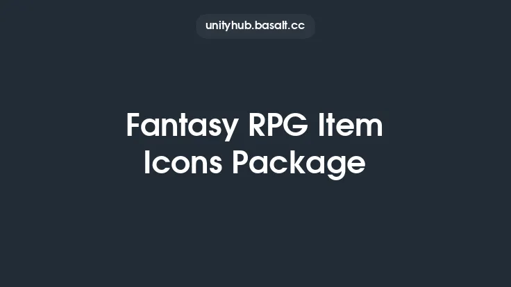 Fantasy RPG Item Icons Package Thumbnail