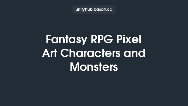 Fantasy RPG Pixel Art Characters and Monsters Thumbnail
