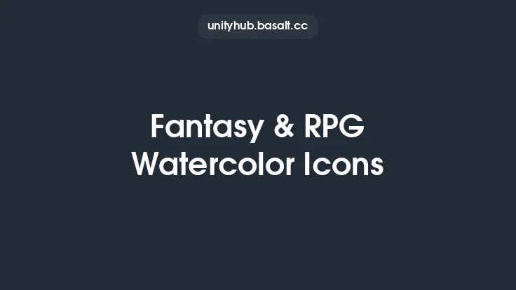 Fantasy & RPG Watercolor Icons Thumbnail