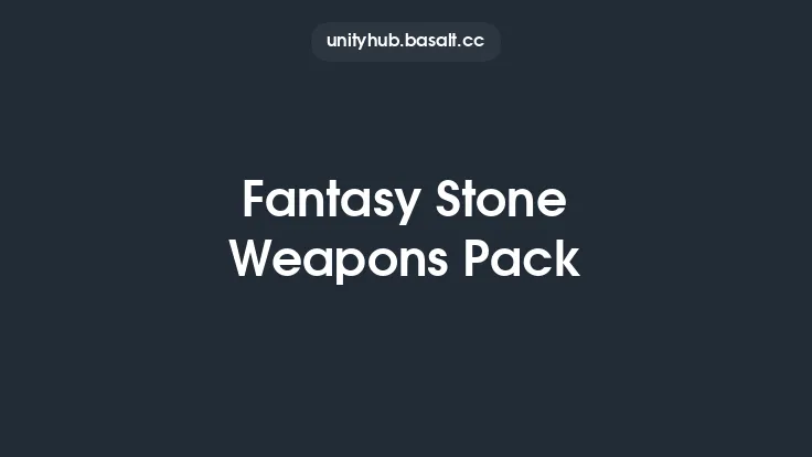 Fantasy Stone Weapons Pack Thumbnail