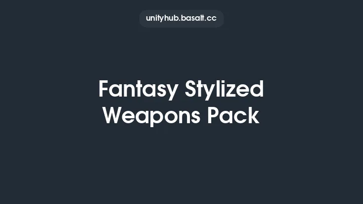 Fantasy Stylized Weapons Pack Thumbnail
