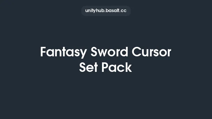 Fantasy Sword Cursor Set Pack Thumbnail