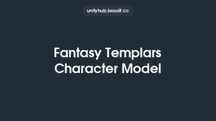 Fantasy Templars Character Model Thumbnail