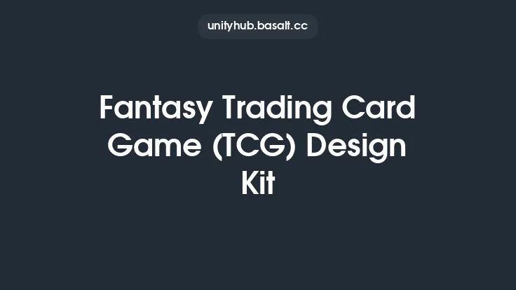 Fantasy Trading Card Game (TCG) Design Kit Thumbnail