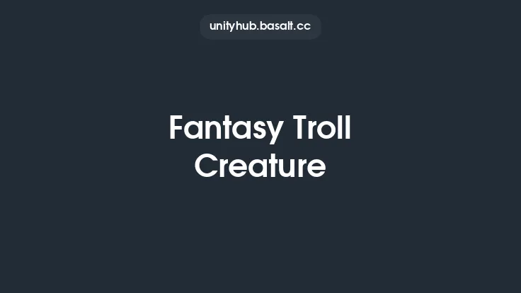 Fantasy Troll Creature Thumbnail