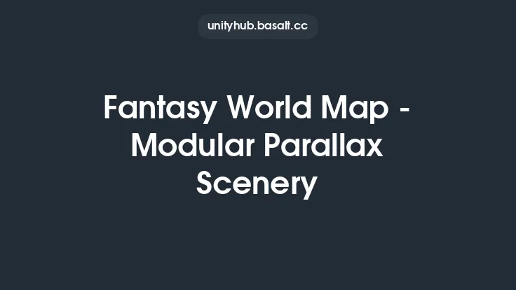 Fantasy World Map - Modular Parallax Scenery Thumbnail