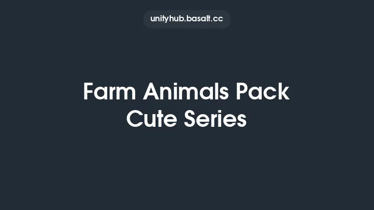 Farm Animals Pack Cute Series Thumbnail