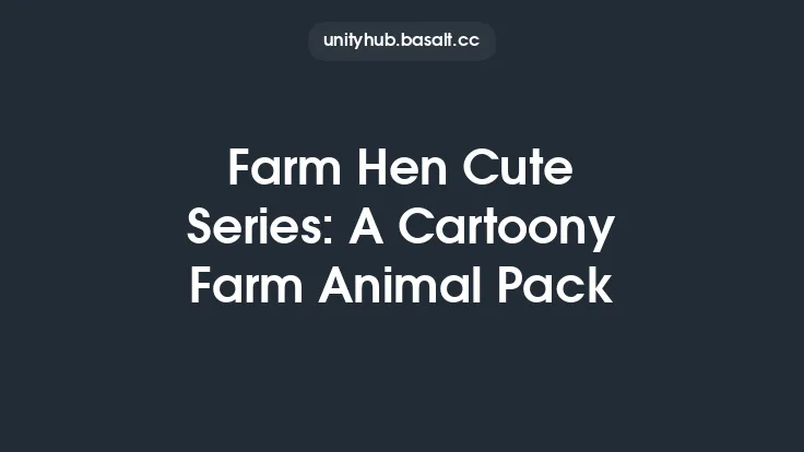 Farm Hen Cute Series: A Cartoony Farm Animal Pack Thumbnail