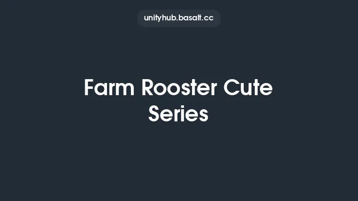 Farm Rooster Cute Series Thumbnail