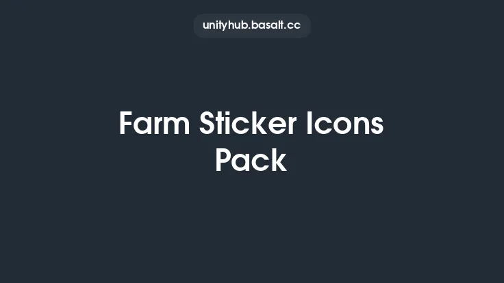 Farm Sticker Icons Pack Thumbnail
