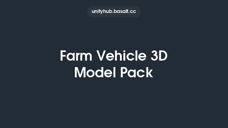 Farm Vehicle 3D Model Pack Thumbnail
