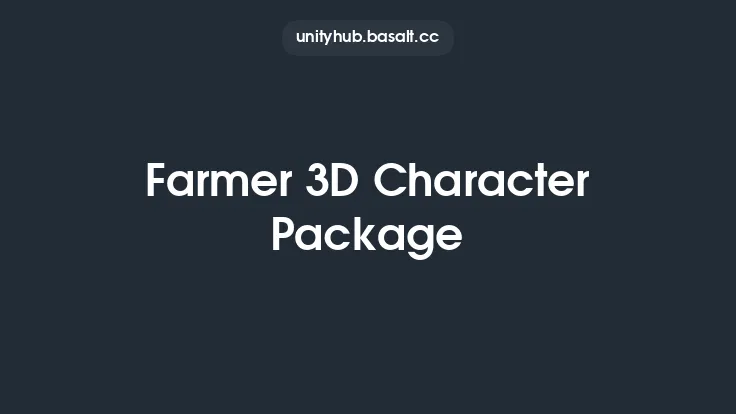 Farmer 3D Character Package Thumbnail