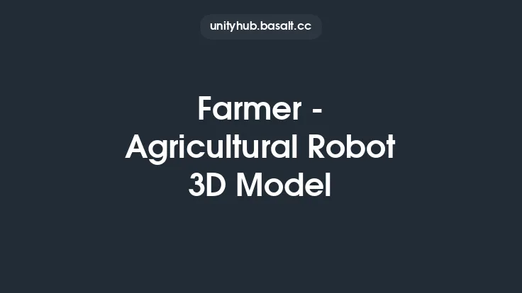 Farmer - Agricultural Robot 3D Model Thumbnail