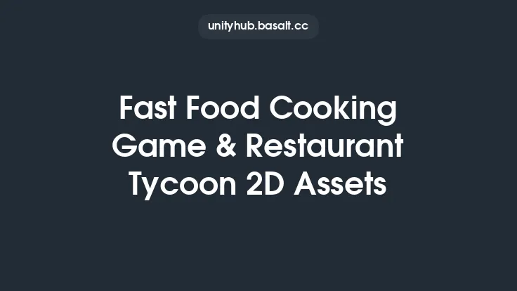 Fast Food Cooking Game & Restaurant Tycoon 2D Assets Thumbnail