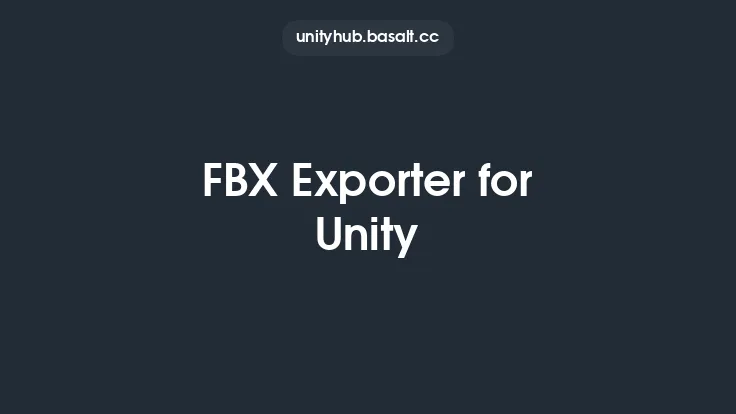 FBX Exporter for Unity Thumbnail