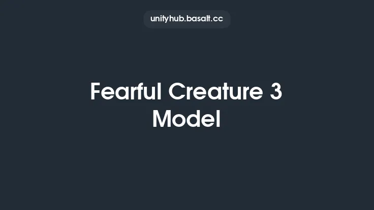 Fearful Creature 3 Model Thumbnail