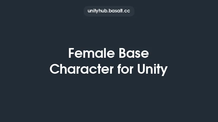 Female Base Character for Unity Thumbnail