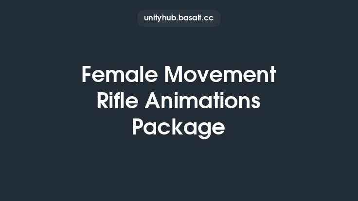 Female Movement Rifle Animations Package Thumbnail