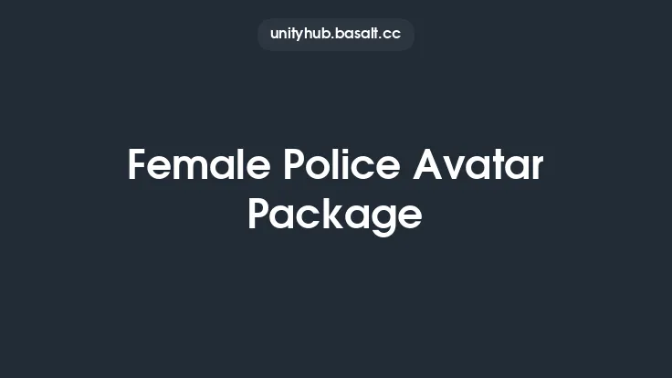 Female Police Avatar Package Thumbnail