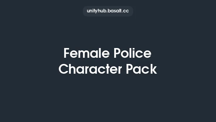Female Police Character Pack Thumbnail