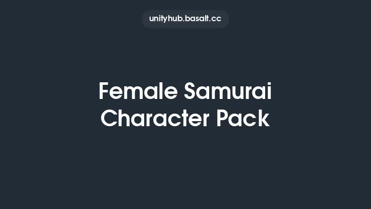 Female Samurai Character Pack Thumbnail