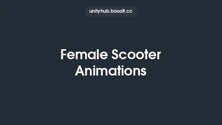 Female Scooter Animations Thumbnail